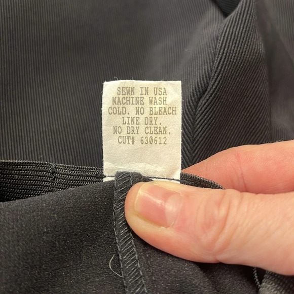 Equestrian Designs Black Ribbed Pull on Straight Leg Pant Size P/XS - Picture 9 of 9